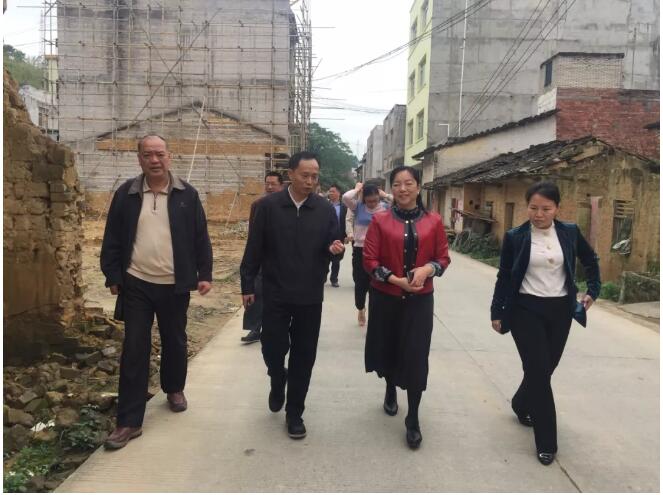 市总工会党组书记、常务副主席梁耀忠到挂点帮扶村调研