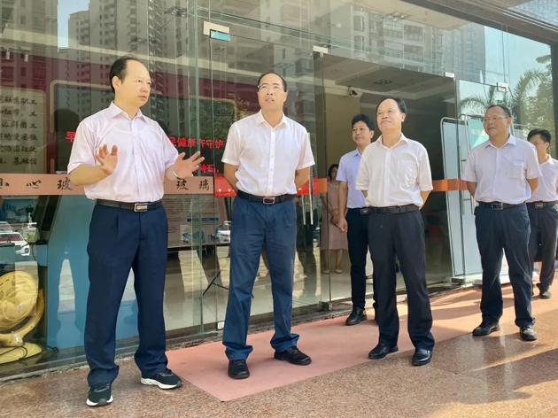 市委副书记张惠强到市总工会开展调研