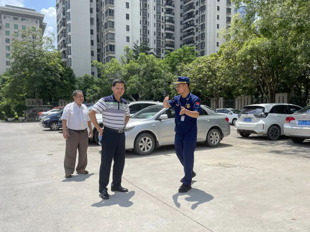 筑牢安全“防火墙｜梧州市总工会开展高温天气安全生产检查