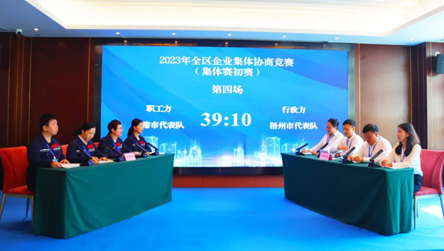喜报！梧州市在2023年全区企业集体协商竞赛中获奖