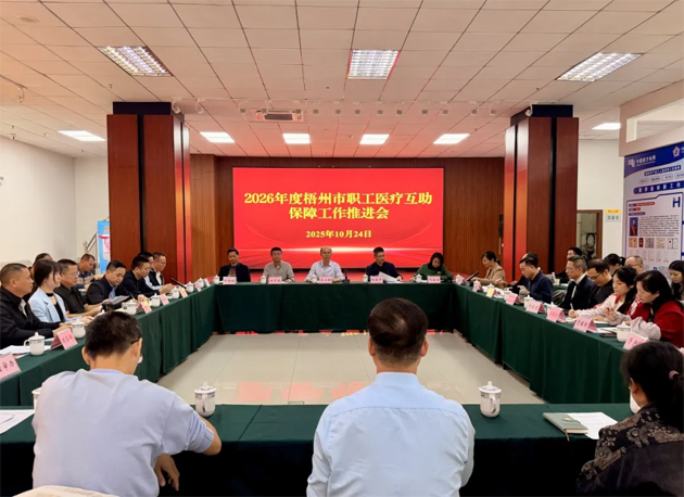 凝心聚力开新局 提质增效惠民生丨梧州市总工会召开2026年度全市职工医疗互助保障工作推进会