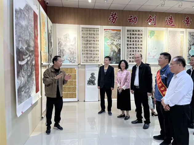 持续火爆！梧州这场职工书画摄影展掀热潮