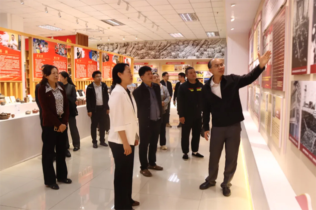 多家基层工会陆续“回家”观展并与市总工会交流工会工作