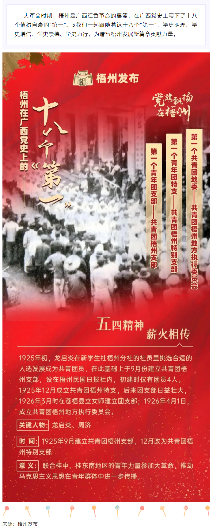 【职工学党史】梧州的18个“第一”之⑾丨广西第一个共青团地委、第一个青年团特支、第一个青年团支部.png