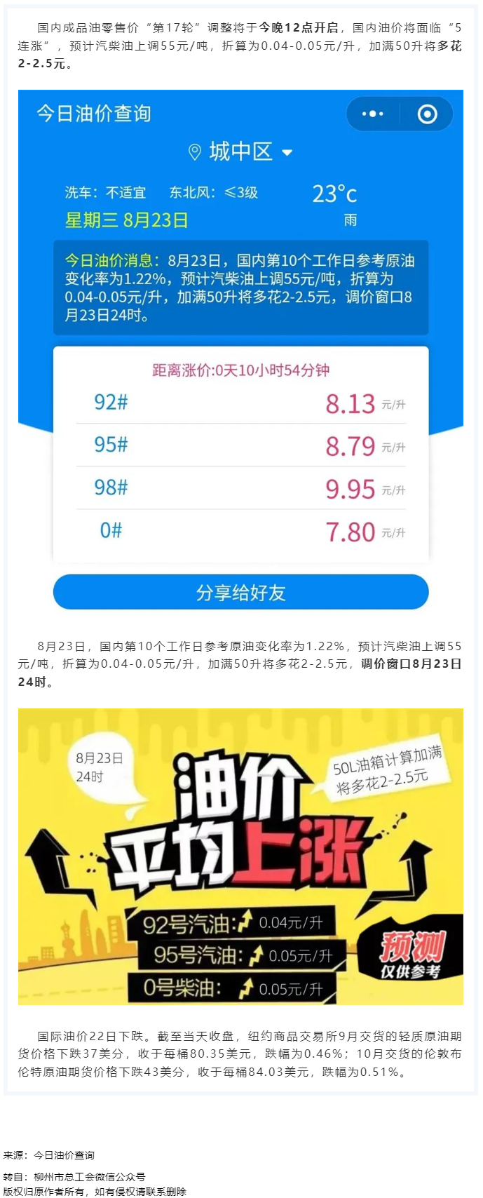 油价今晚“5连涨”！下班赶紧加油.png