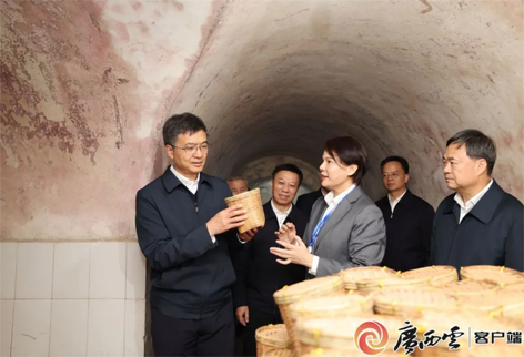 陈刚在梧州市调研