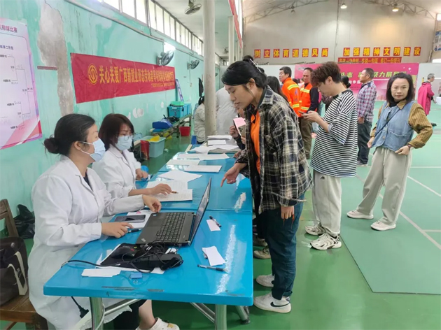 万秀区总工会开展2025年新就业形态劳动者群体免费体检活动